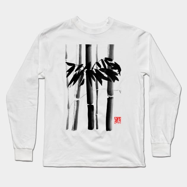 bambouquet Long Sleeve T-Shirt by pechane